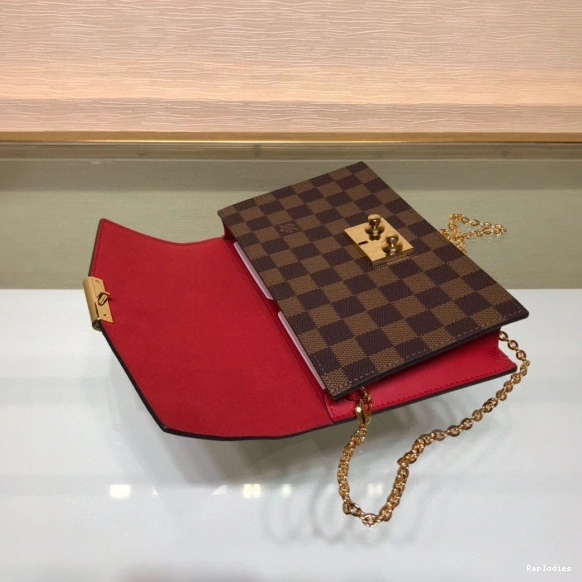 Fake Louis Bags CHAIN WALLET CROISETTE VUITTON LOUIS 0814